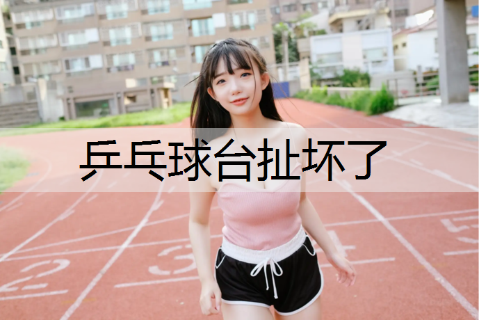 乒乓球台扯坏了